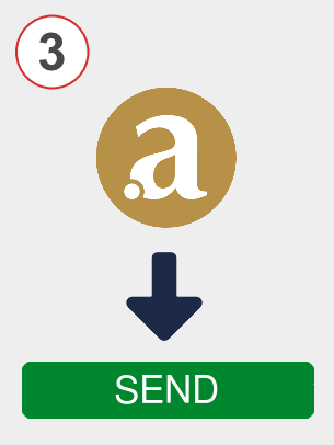 Exchange aria20 to eth - Step 3