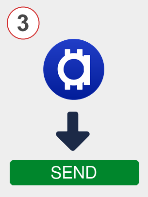 Exchange cas to doge - Step 3