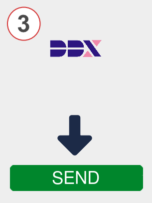 Exchange ddx to eth - Step 3