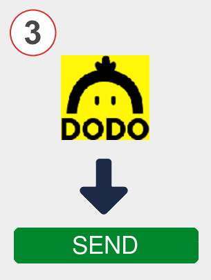 Exchange dodo to dot - Step 3