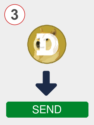 Exchange doge to adk - Step 3