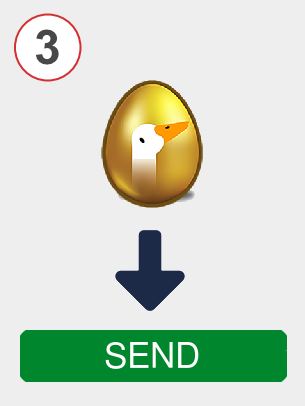 Exchange egg to btc - Step 3