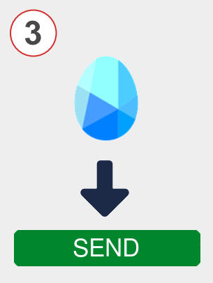 Exchange egg to xrp - Step 3