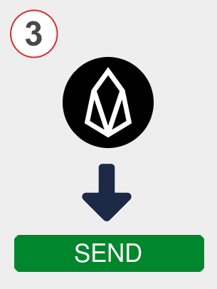 Exchange eos to dot - Step 3