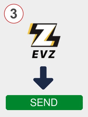 Exchange evz to eth - Step 3