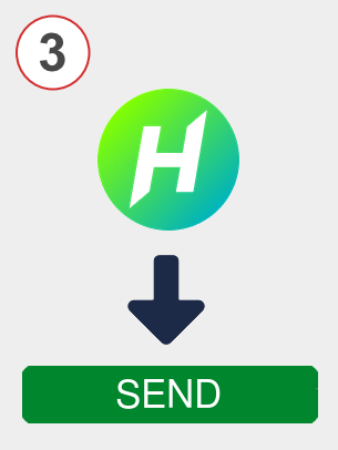 Exchange hedg to eth - Step 3