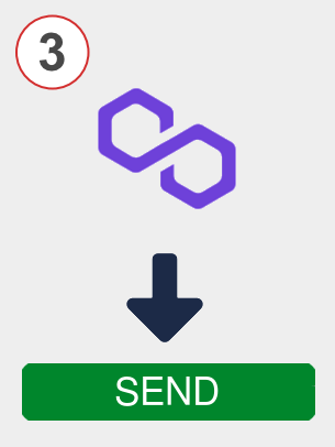 Exchange matic to gusd - Step 3