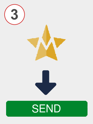 Exchange stars to sol - Step 3