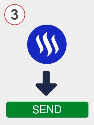 Exchange steem to sol - Step 3