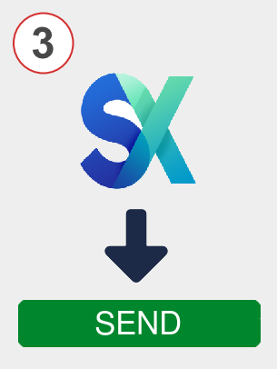 Exchange sx to btc - Step 3