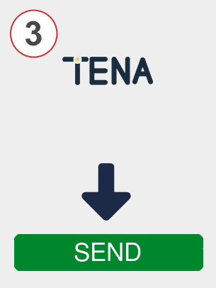 Exchange tena to sol - Step 3