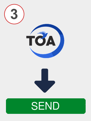 Exchange toa to eth - Step 3