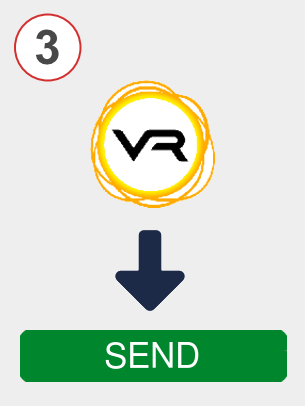 Exchange vr to sol - Step 3
