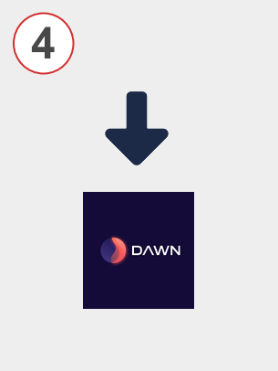 Exchange bnb to dawn - Step 4