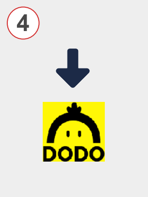 Exchange dot to dodo - Step 4