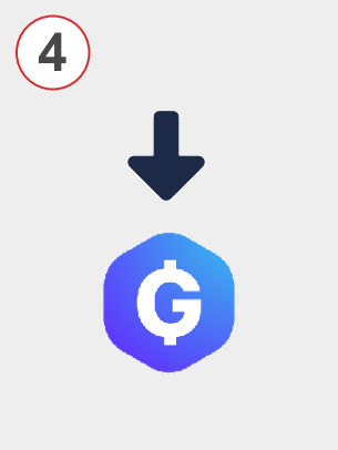Exchange dot to gmee - Step 4