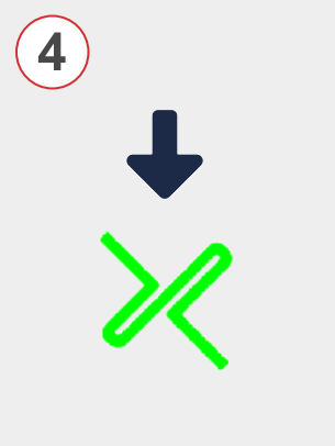 Exchange dot to xed - Step 4